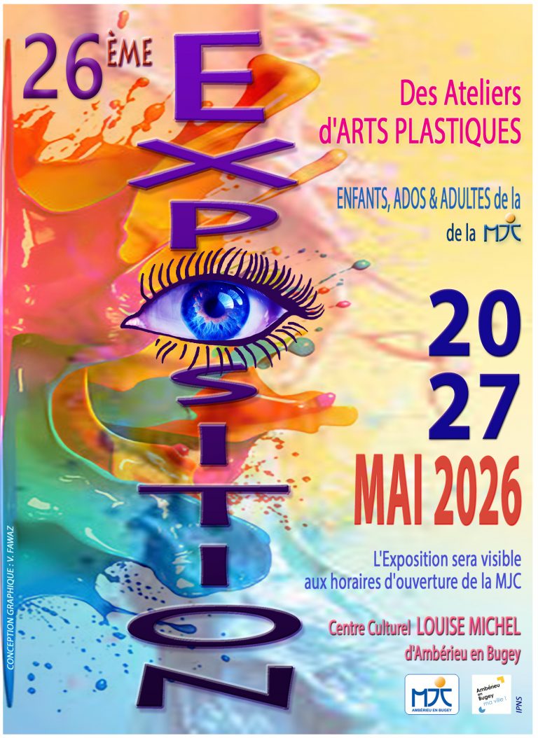 26e exposition des ateliers d'arts plastique de la MJC